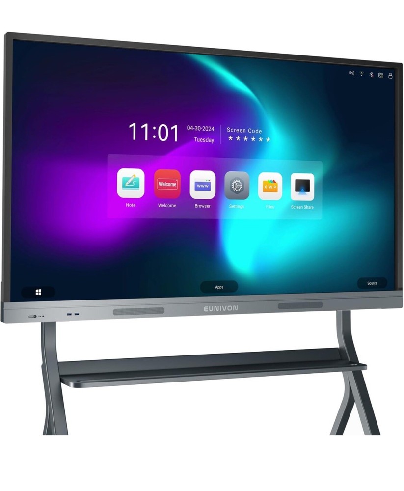 Smart Board, 55'' 4K UHD Smart Whiteboard, Touch Screen Electronic Whiteboard...