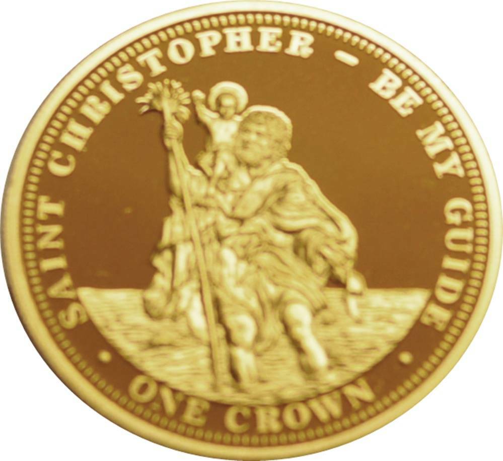 St. Christopher Be My Guide 2014 TDC Au plt