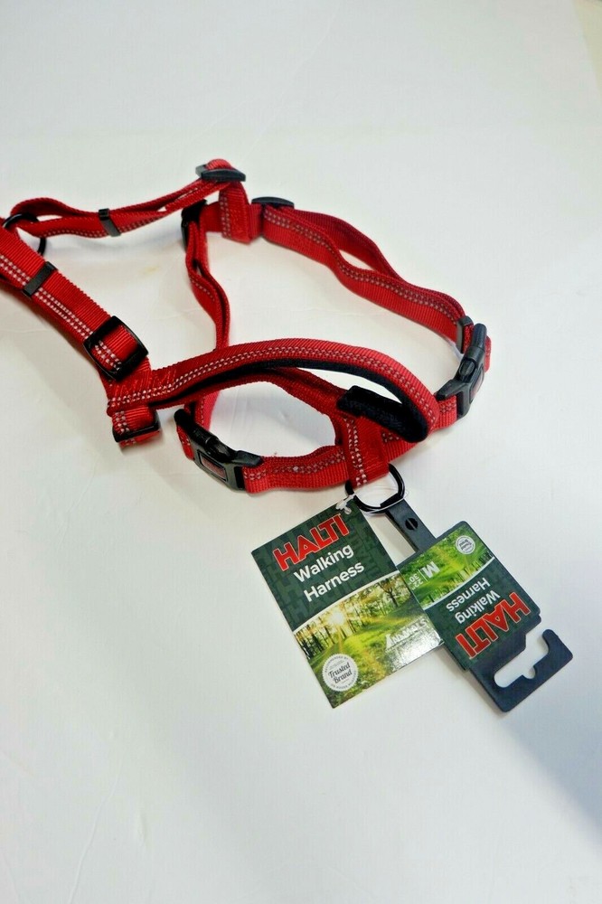 Halti Dog Walking Harness Medium 22" - 30" RED