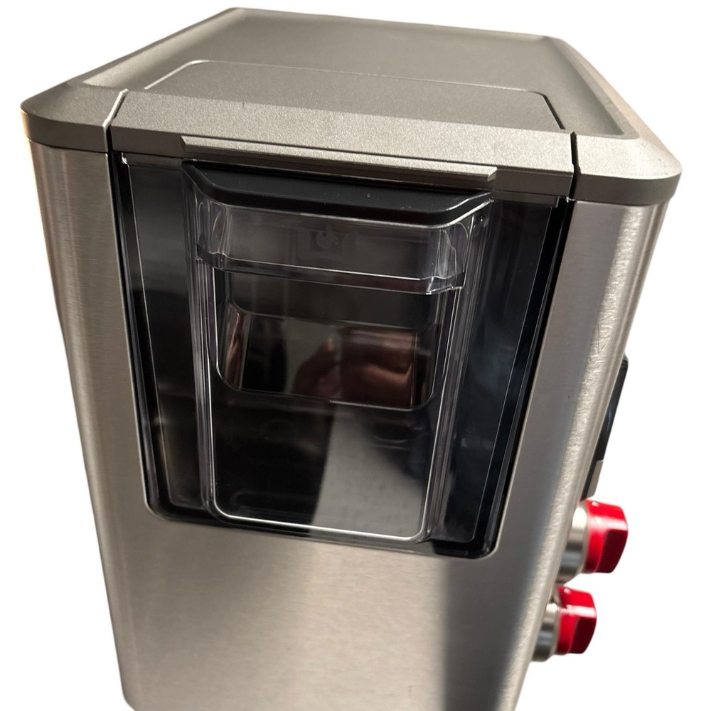 Wolf Gourmet Programmable Coffee Maker WGCM100S Auto Drip System Red Knobs READ