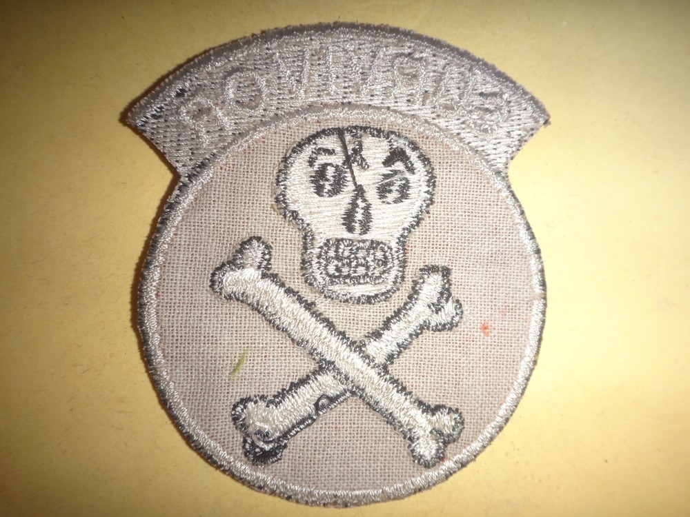 Vietnam War SURVIVOR Skull & Bones Patch