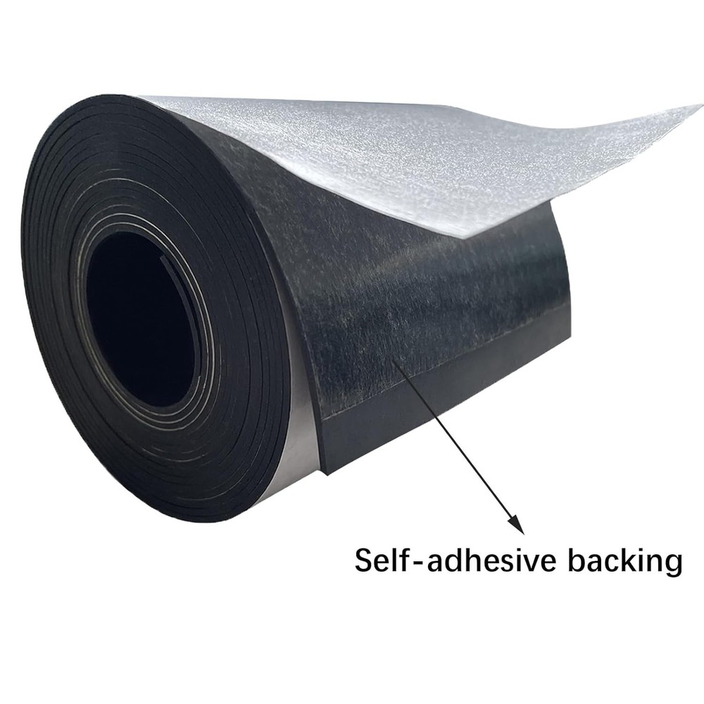 Solid Rubber Sheet Rolls Strips 1/16 .062" Thick X 4" Wide X 10'Long Solid Ru...
