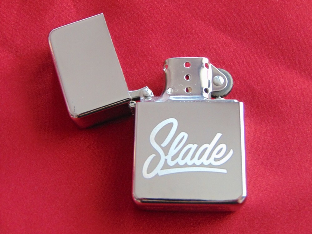 Slade Engraved Lighter With Gift Box - FREE ENGRAVING