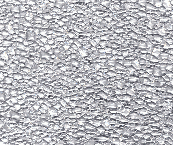 CLEAR CRACKED ICE ACRYLIC