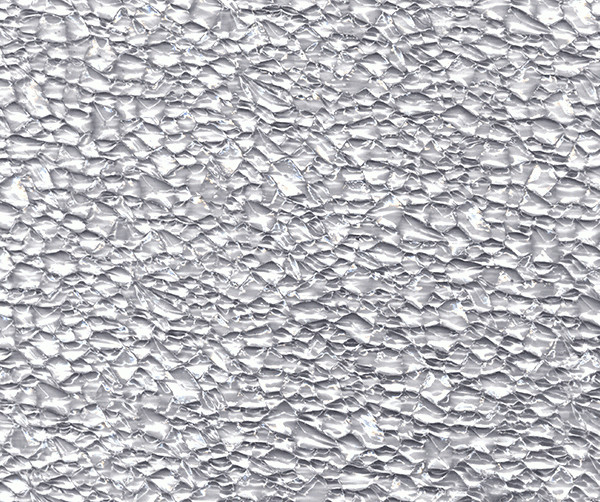 CLEAR CRACKED ICE ACRYLIC