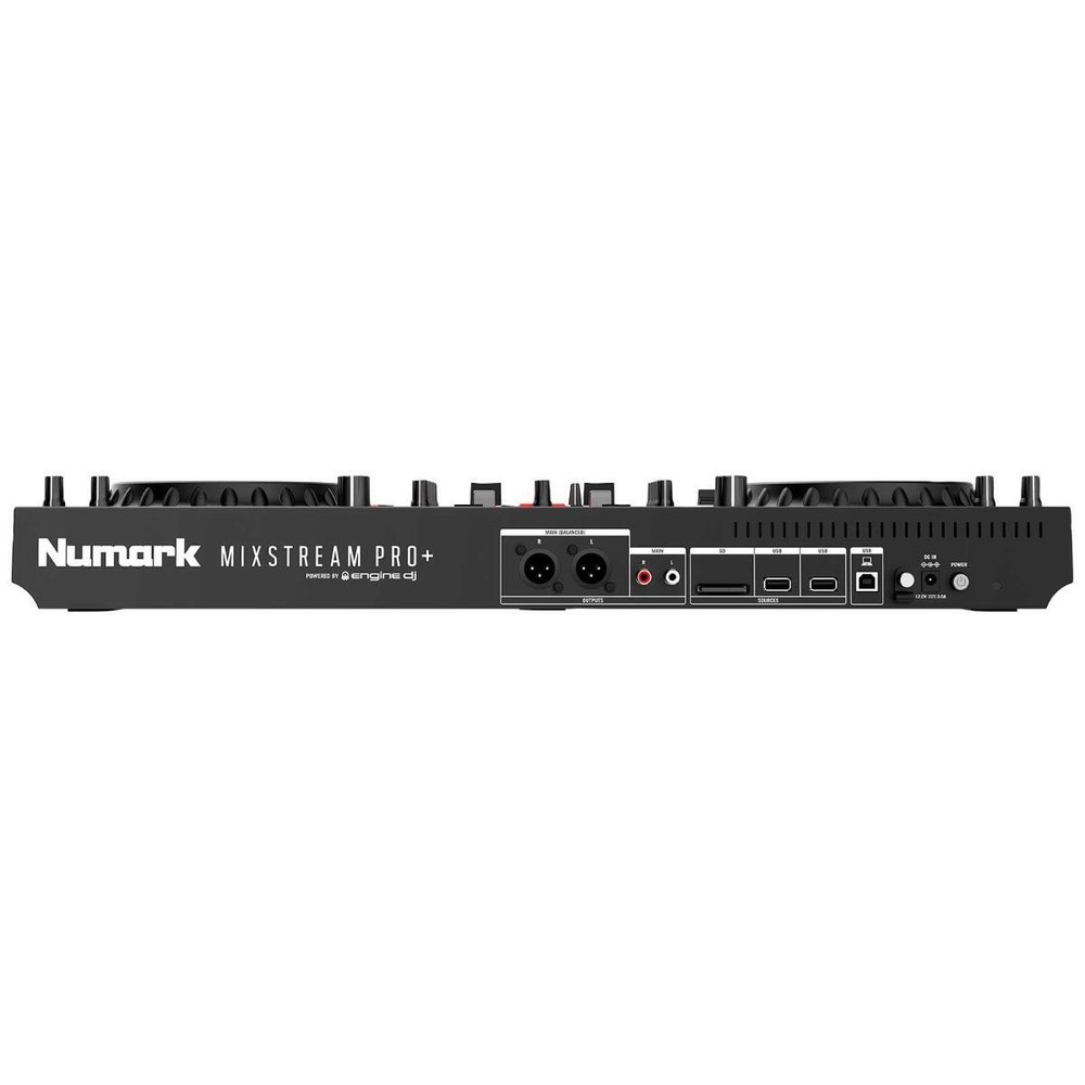 Numark MIXSTREAM PRO+ Standalone Streaming DJ Controller w Touchscreen & Bag