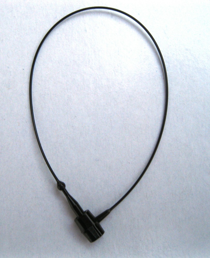 5000 5" Black Loop Locks