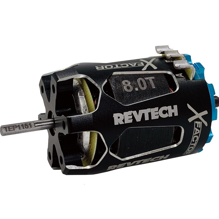 Trinity X-Factor 8.0t (turn) Modified (Mod) Brushless Motor REV1108