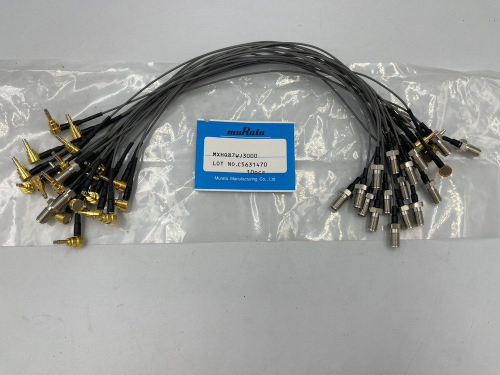 2pcs Murata MXHQ87WJ3000 RF Test Leads