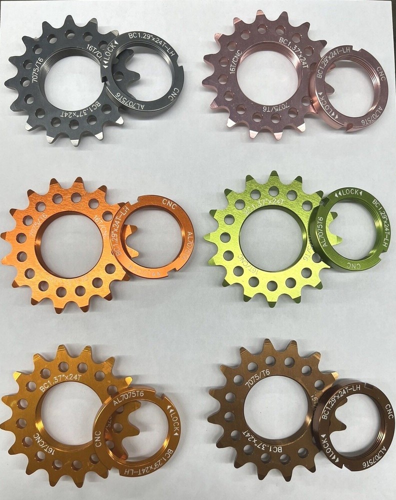 STANDARD TRACK FIXIE COG WITH LOCKRING