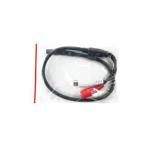 CCTV Microphone Mic for Security Camera Microphone with 1 Ampere Adapter