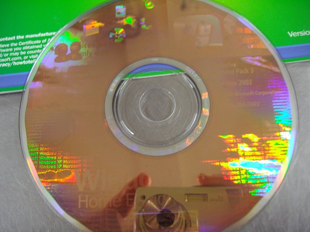 MICROSOFT WINDOWS XP HOME FULL w/SP3 OPERATING SYSTEM OS MS WIN =NEW=