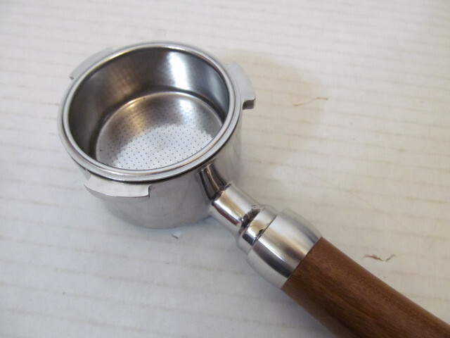 Coffee Handle Bottomless 51mm with Wooden Handle