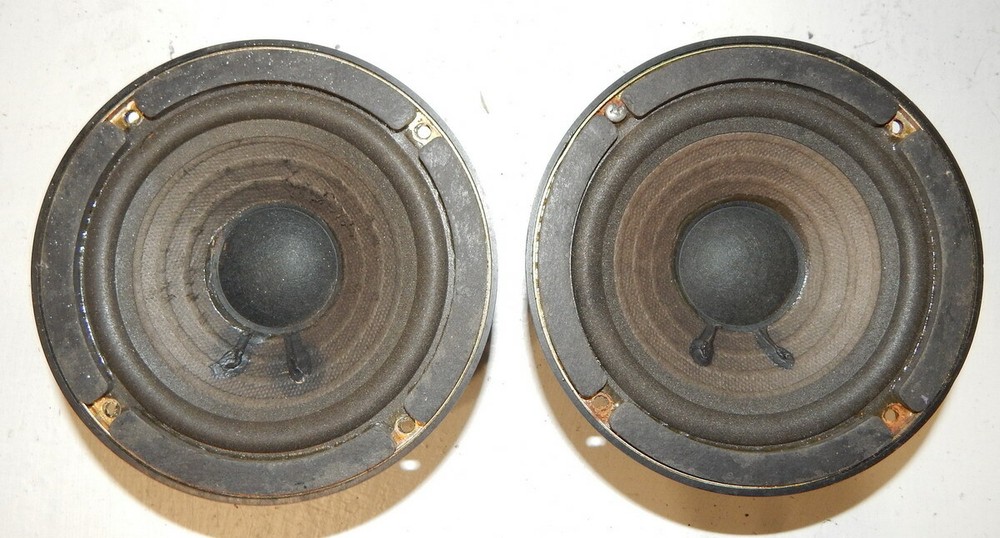pair intervox 5" sealed back cup midranges