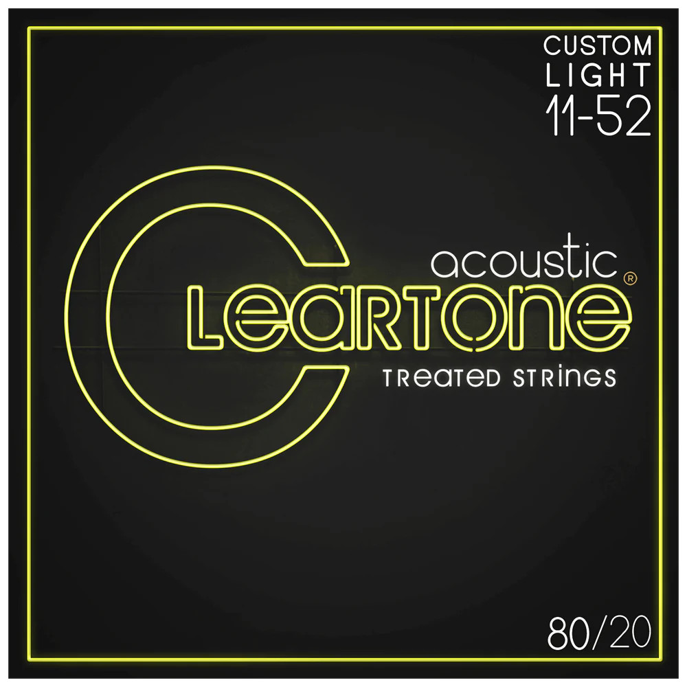 Cleartone 7611 80/20 Bronze Custom Light Strings 11-52