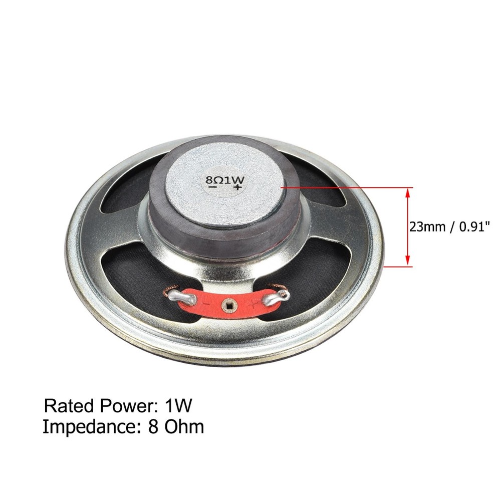 1W 8 Ohm Micro Internal Speaker Magnet Loudspeaker 77mm Dia