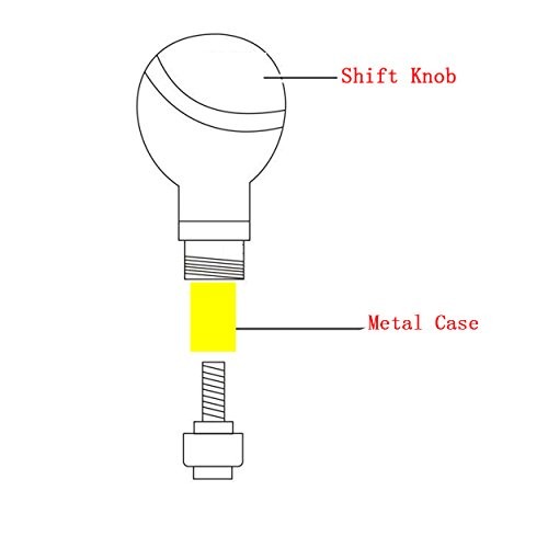 Amethyst Ball Manual Automatic Gear Shift Knobs