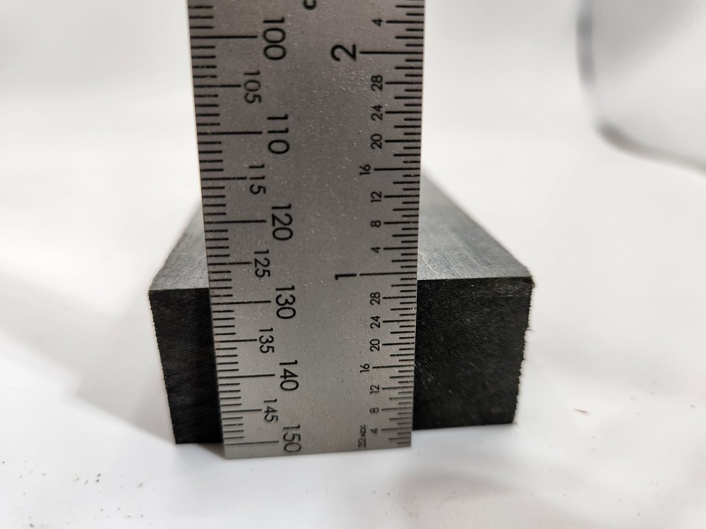 Quilted stabilized maple knife scale block