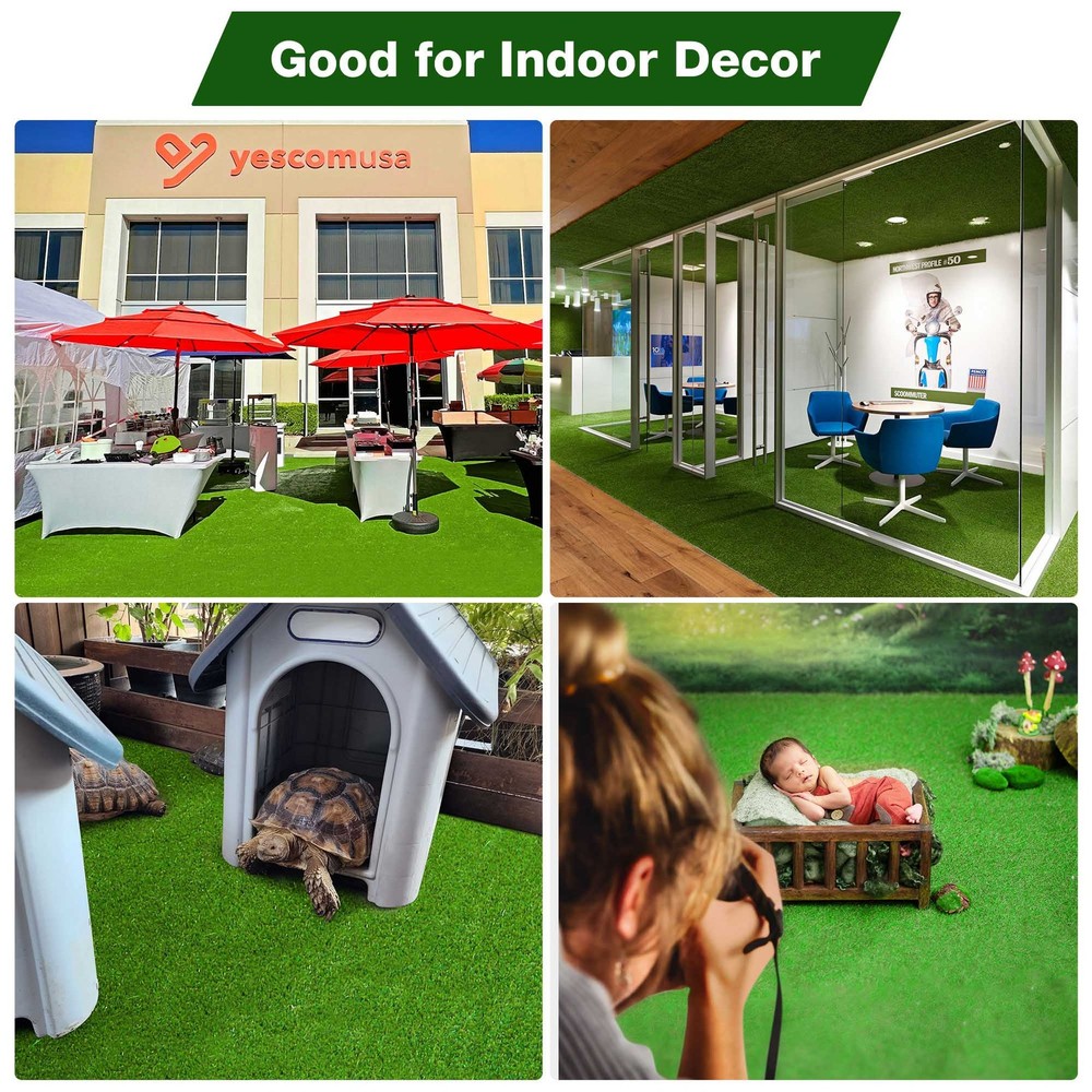 65x3 Ft Artificial Grass Turf Mat