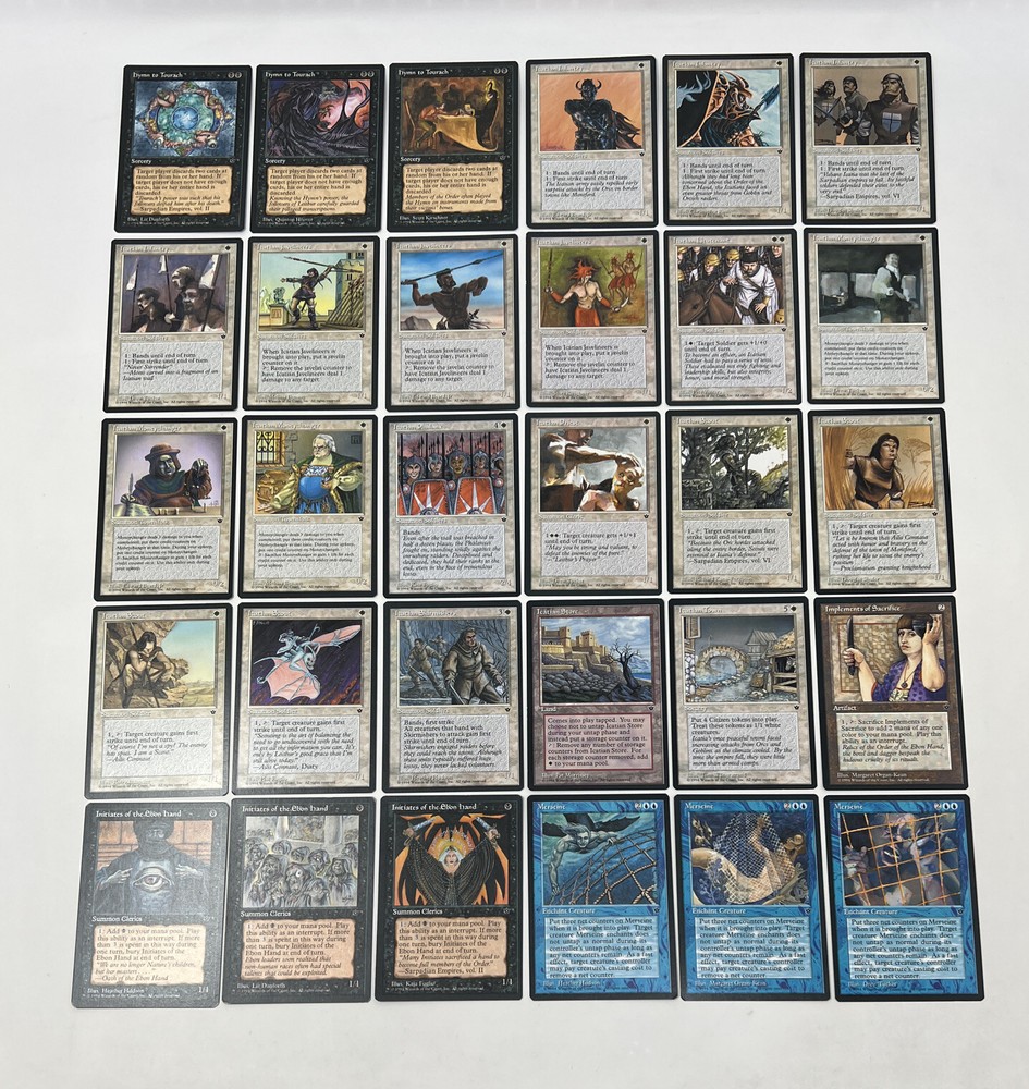 MTG Magic the Gathering Complete Set - FALLEN EMPIRES