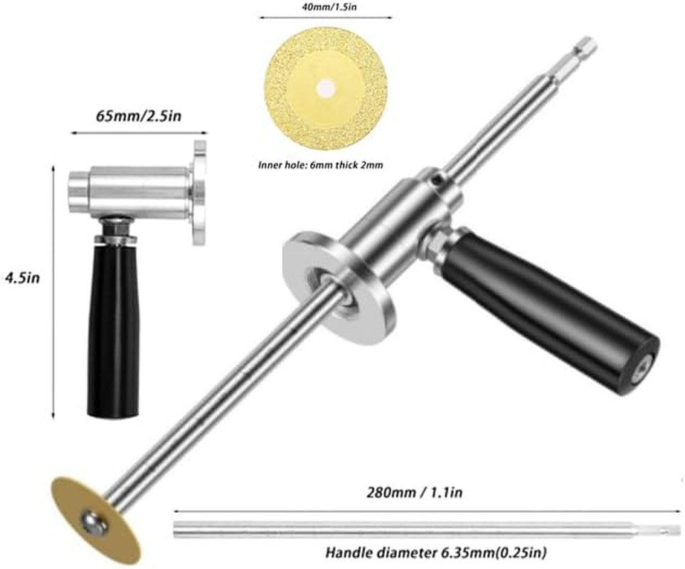 Inside Pipe Cutter for PVC Pipe, Upgraded Versatile PVC Pipe Cutter and Drill...