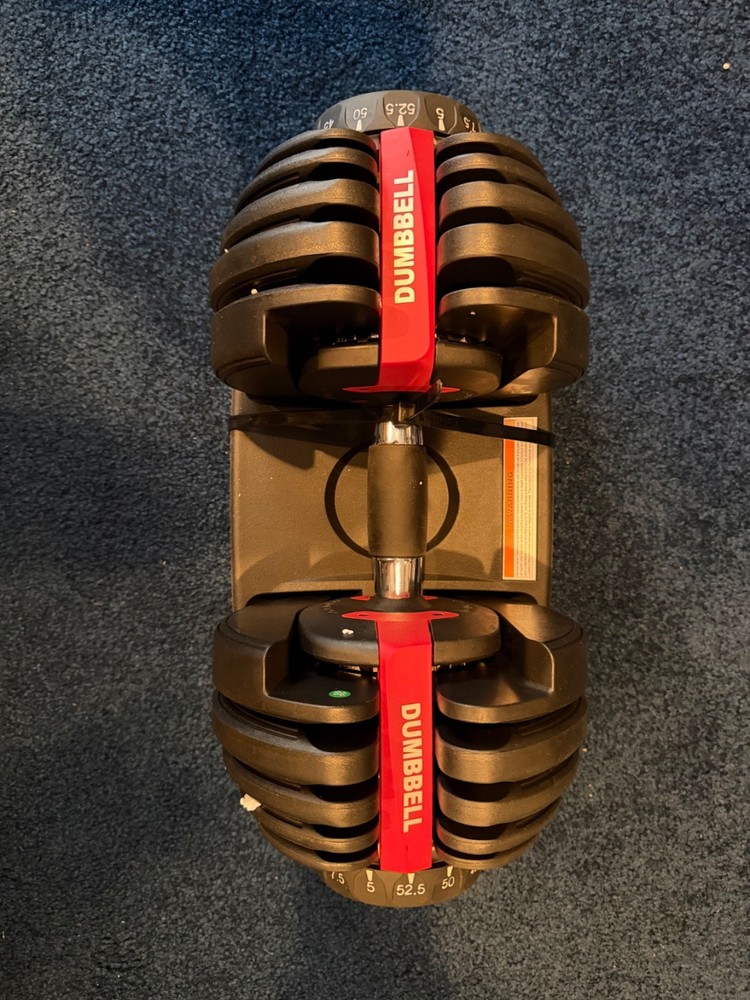 Heavy Duty Adjustable Dumbbell Set 52.5 LBS