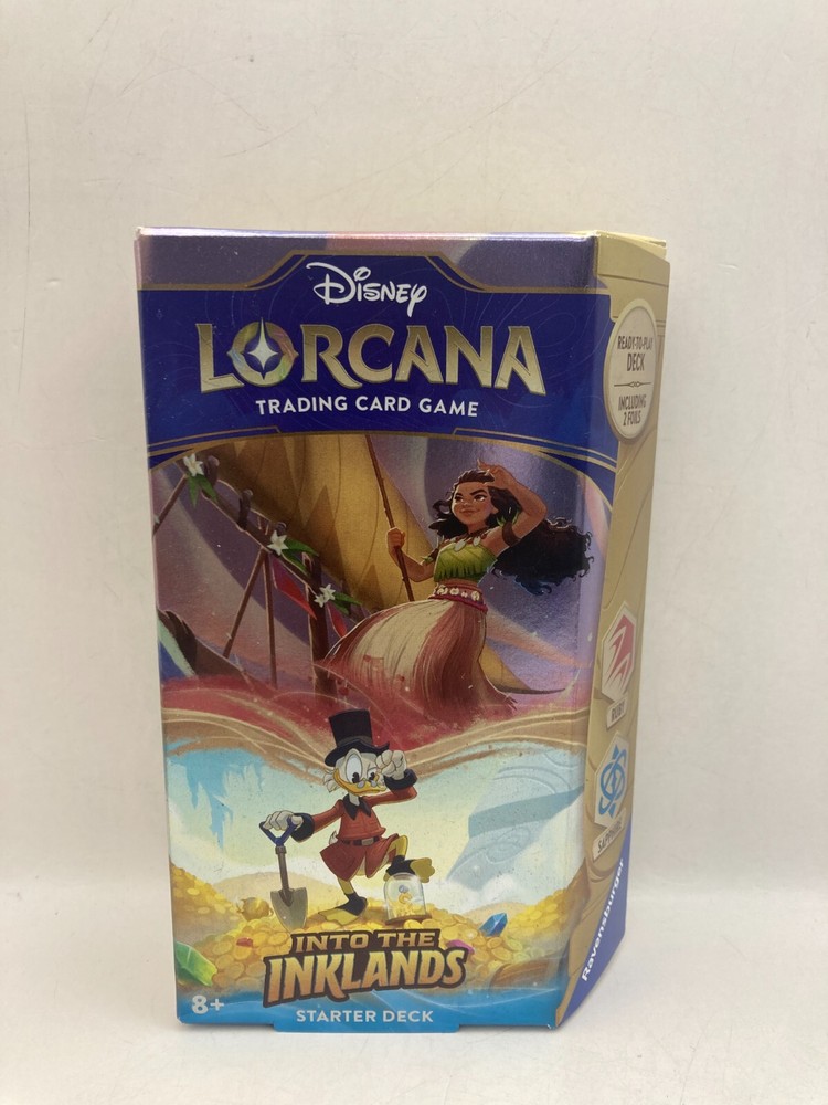 Disney Lorcana - Into the Inklands Ruby & Saphire Starter Deck - Sealed