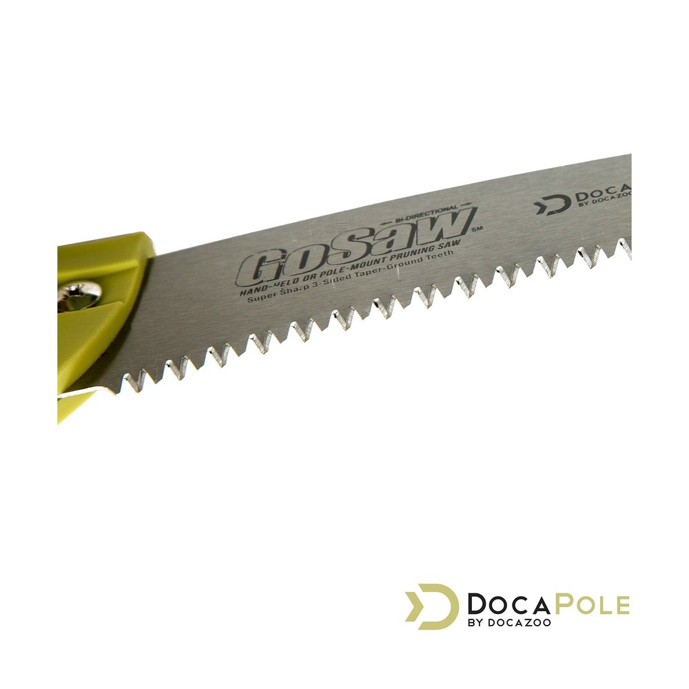 DocaPole"GoSaw" Combination Extension Pole-Mounted Attachment & Hand-Held Pru...