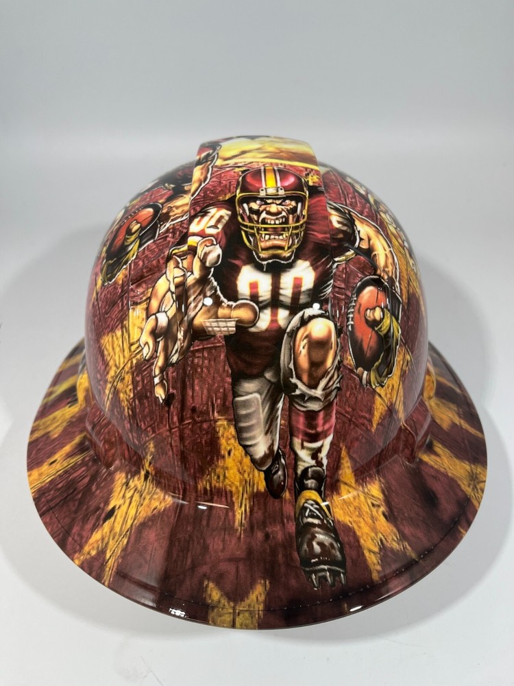 New Full Brim Hard Hat Custom Hydro Dipped WASHINGTON COMMANDERS