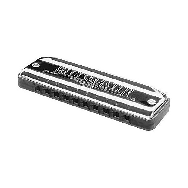 Suzuki BluesMaster Professional 10-Hole Diatonic Harmonica - Key of D