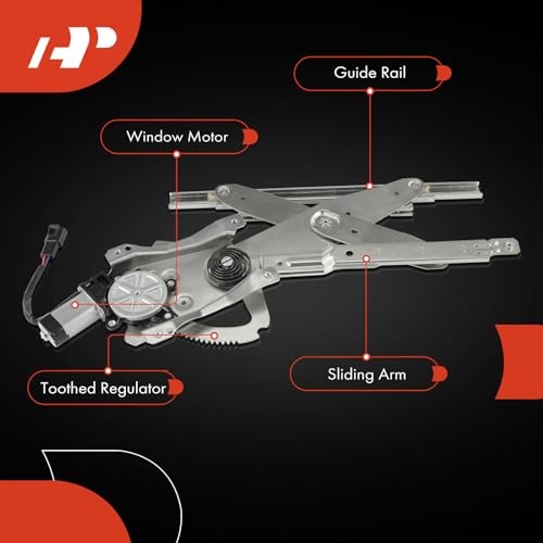 Power Window Regulator with Motor Compatible with Saturn SL Front Driver (LH)
