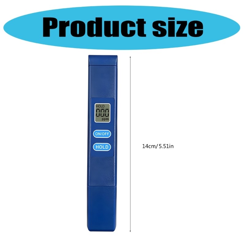Water Quality Tester TDS Meter For Accurate Water Testing In Various Environment