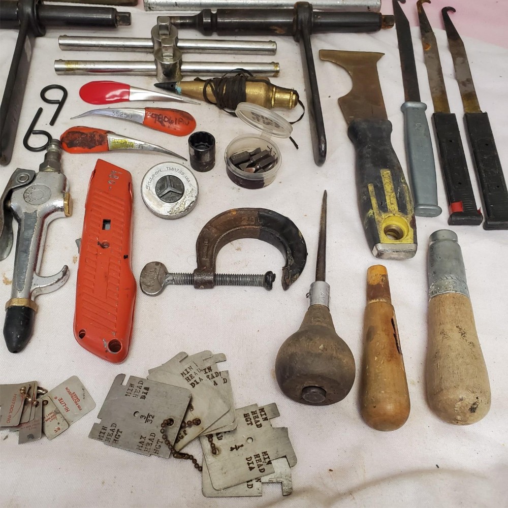 Misc. Lot of Compressed Air, Hook Tools