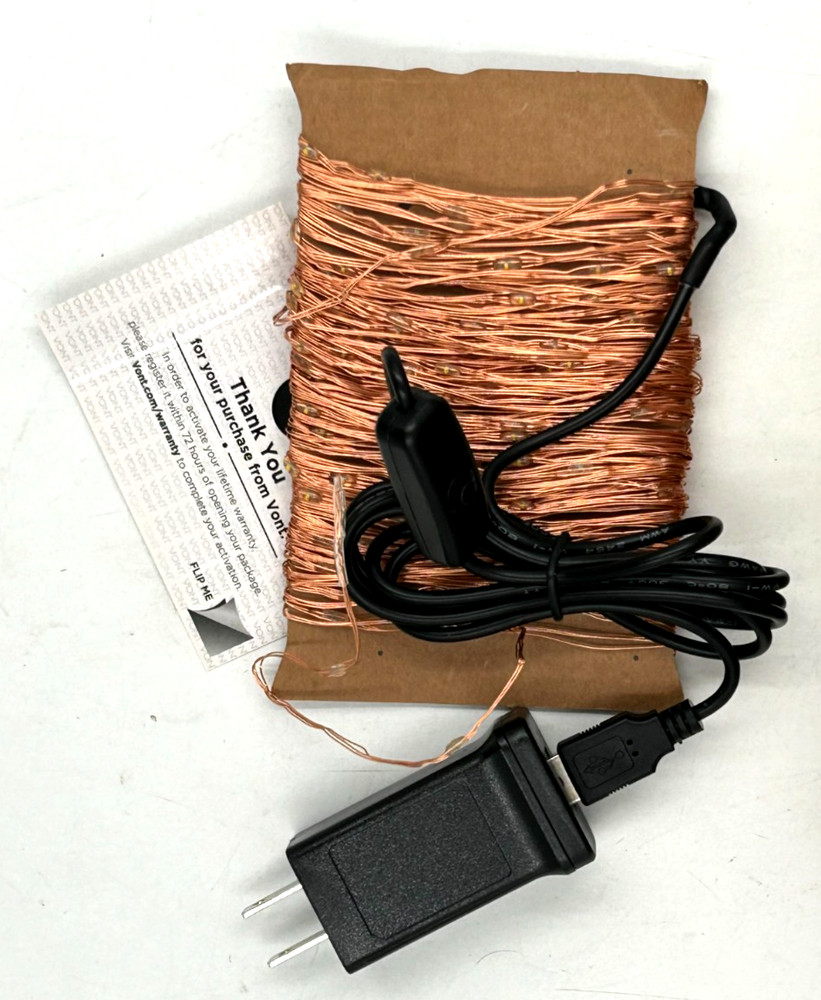 66 FT 200 LED String Starry Fair Light Battery