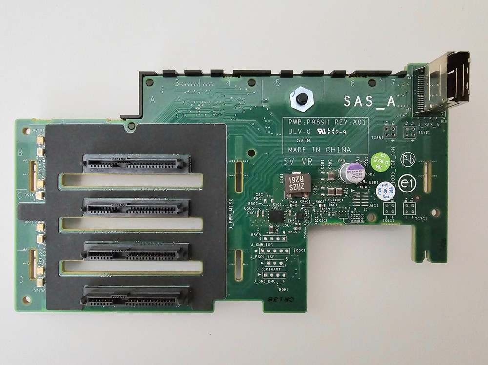 Dell PowerEdge R910 X4 2.5" SAS Server Backplane - T466H
