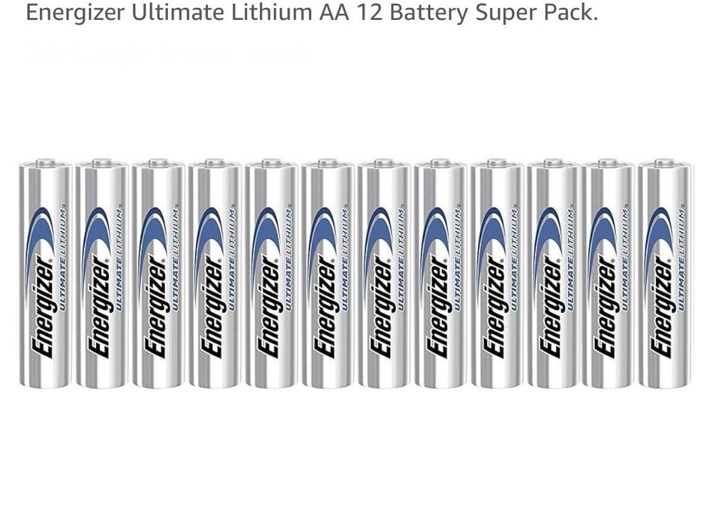 Energizer Ultimate Lithium AA 36 Batteries
