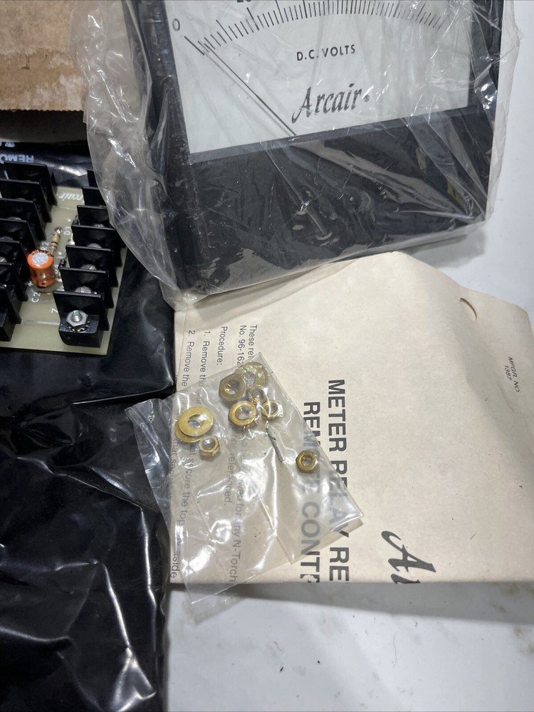 ARCAIR 96-508-034 METER ASSY. & CONTROL 0-100v DC