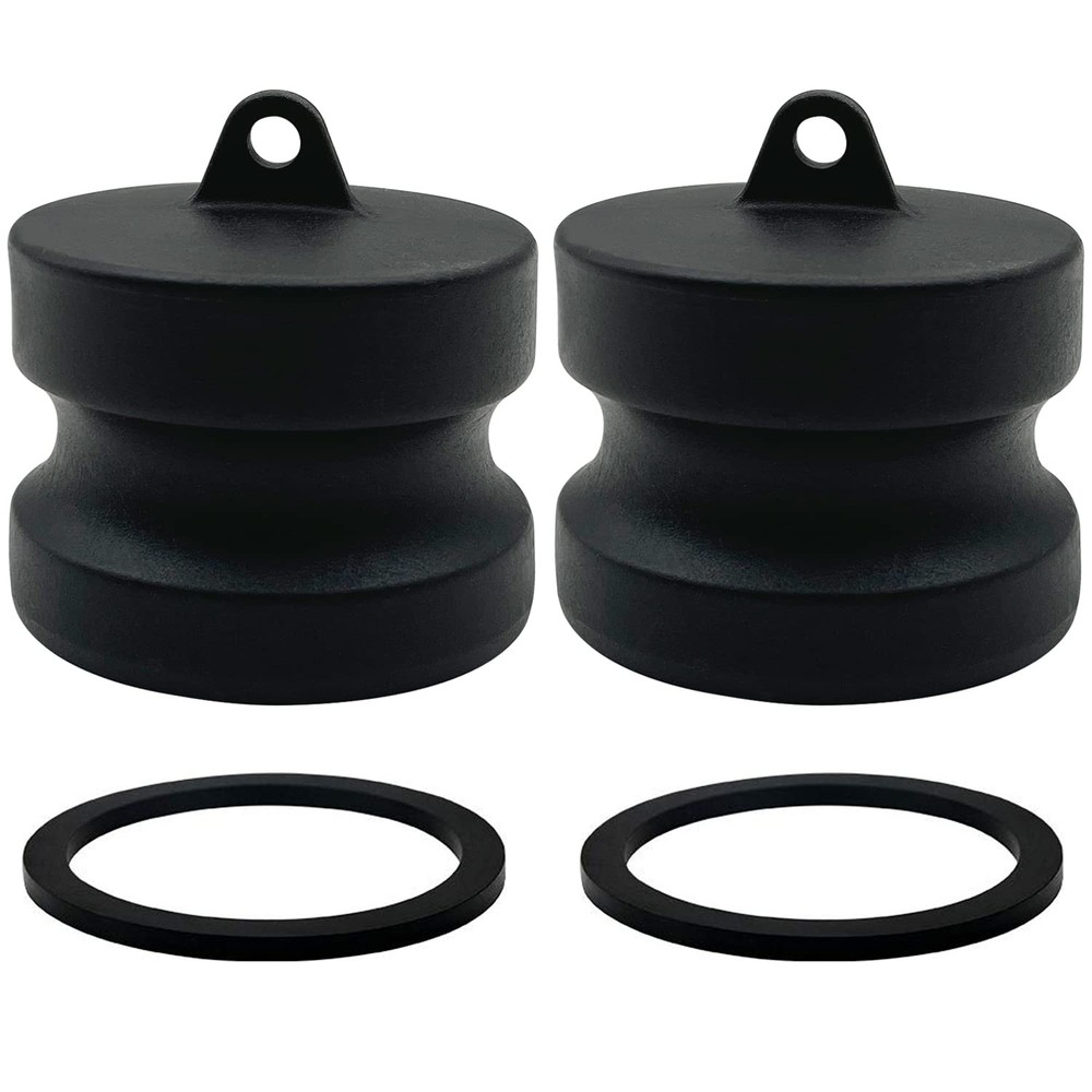 2 PCS Camlock Fittings Poly DP-300 3 Inch Type DP Polypropylene Dust Plug
