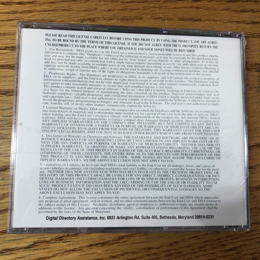 FAX PhoneDisc / Macintosh Computer Software