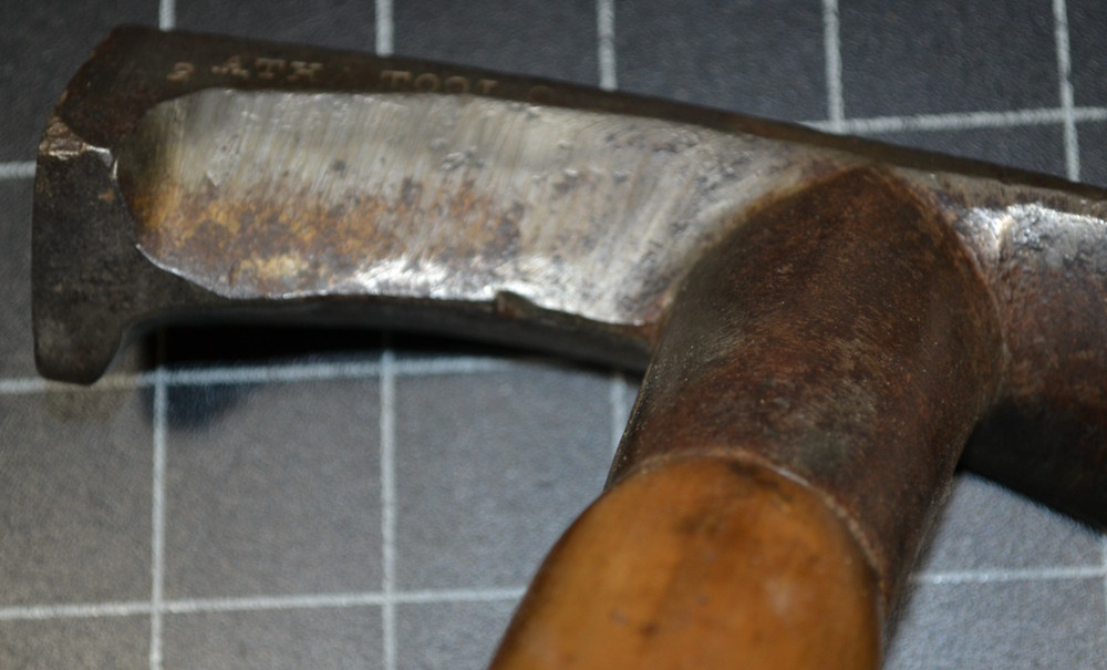 ATHA TOOL CO. - #2 - COOPER'S ADZE - ALL ORIGINAL - GREAT CONDITION