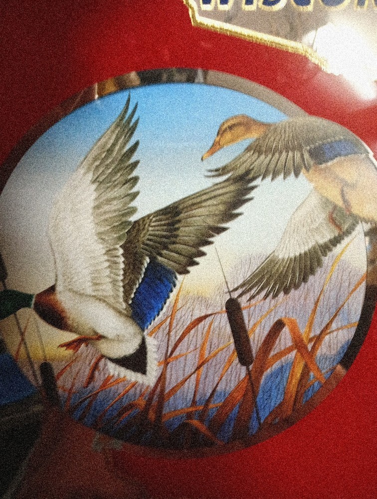 Budweiser Duck Beer Mirror