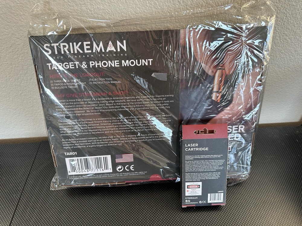 Strikeman Target Phone Mount With .223 Laser