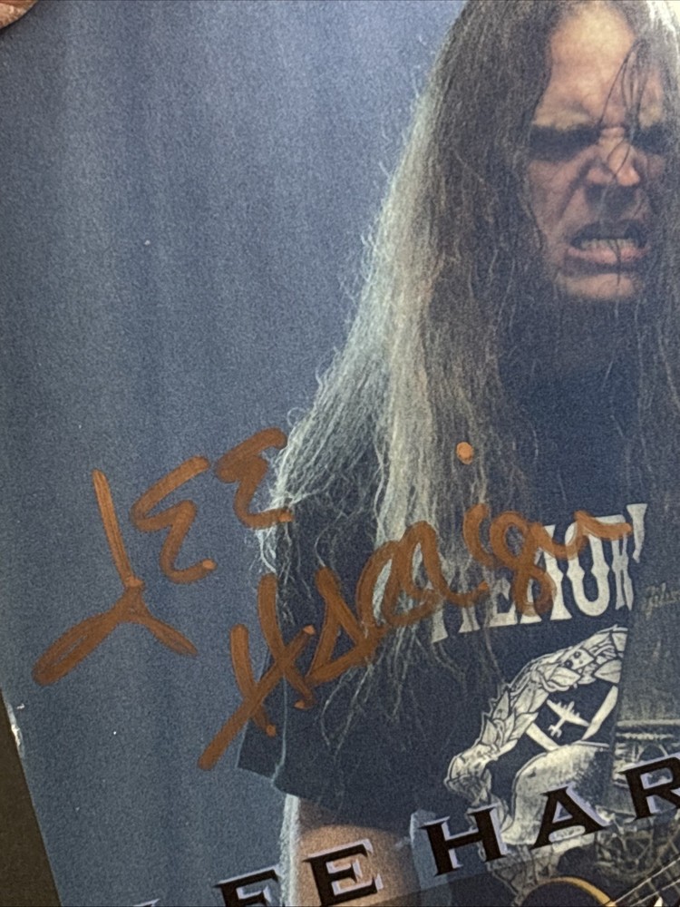 Lee Harrison Monstrosity Terrorizer SIGNED Photo Card