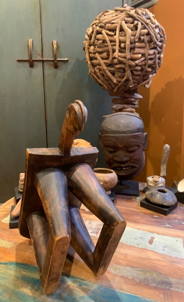 Late 19th century Lobi stool