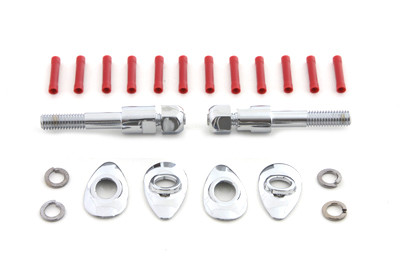 Turn Signal Relocation Kit Chrome fits Harley Davidson