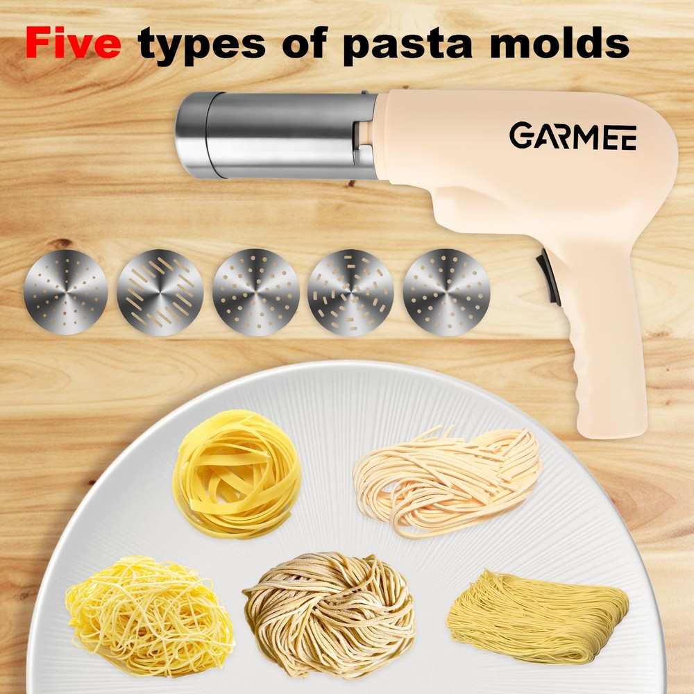 Electric Pasta Maker Machine Noodle Maker - Automatic Spaghetti Maker Pasta R...