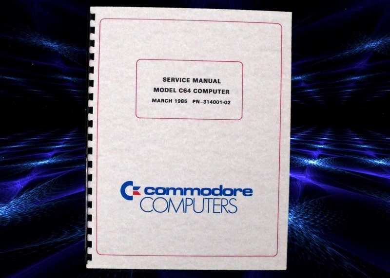 2 COMMODORE 64 C64 Computer Owners Service + Troubleshooting & DIAGNOSTIC MANUAL