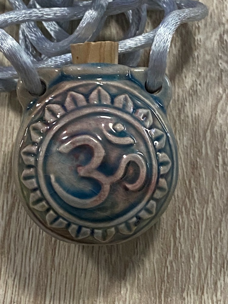 vial ceramic pendant Om Vial Pendant Ceramic