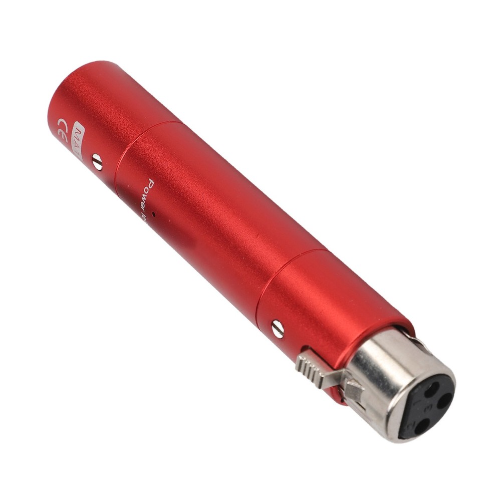 Red Inline Microphone Preamp Lossless Amplification Dynamic Active Inline NY