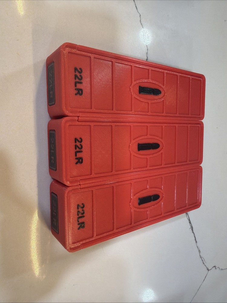 22LR Ammo Box 100rd Capacity (3 Pack)